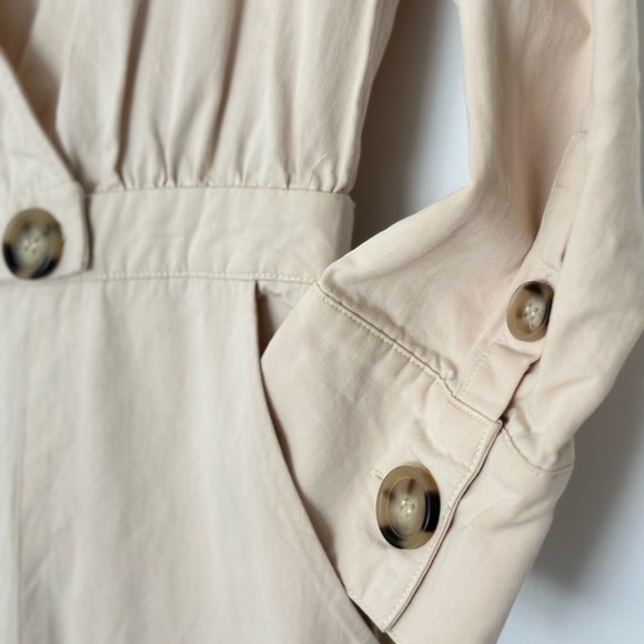 En Saison Cream Jumpsuit Elegant and Versatile - Picture 10 of 12